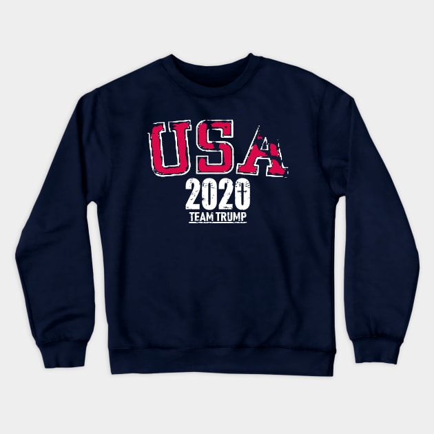 USA 2020 Team Trump Crewneck Sweatshirt by Etopix